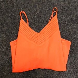 Naked zebra pink tank